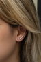 Heliophilia Silver Pendientes de Plata de Ley 925 con Zirconio